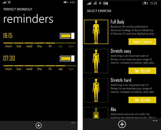 Perfect_Workout_Screens