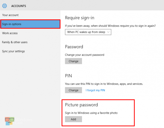 Windows 10 Tips #1 : පහසුවෙන් login වීමට picture password එකක් යොදන ...