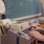 but-lakeside-is-also-where-the-course-of-gates-life-changed-in-eighth-grade-the-lakeside-mothers-club-used-cash-from-a-rummage-sale-to-give-students-access-to-a-teletype-model-30-computer-hooked-up-to-t